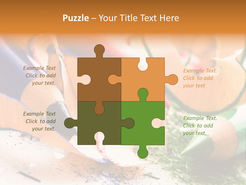 Color Black Green PowerPoint Template