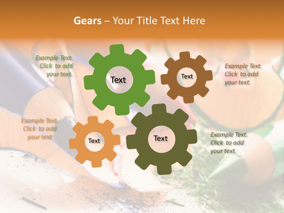 Color Black Green PowerPoint Template