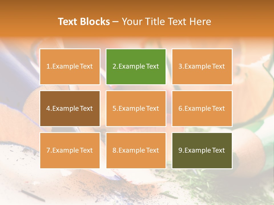 Color Black Green PowerPoint Template