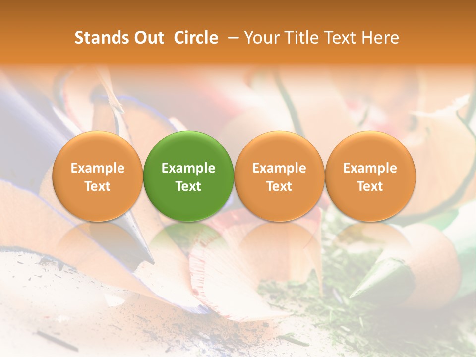 Color Black Green PowerPoint Template