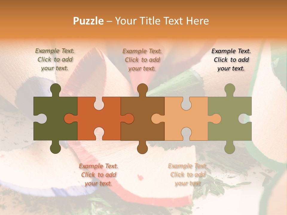 Green Preschool Kid PowerPoint Template