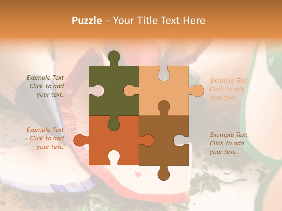 Green Preschool Kid PowerPoint Template