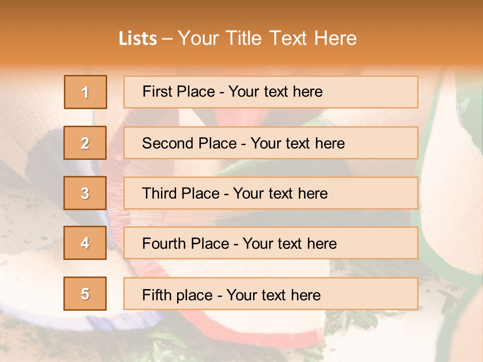 Green Preschool Kid PowerPoint Template