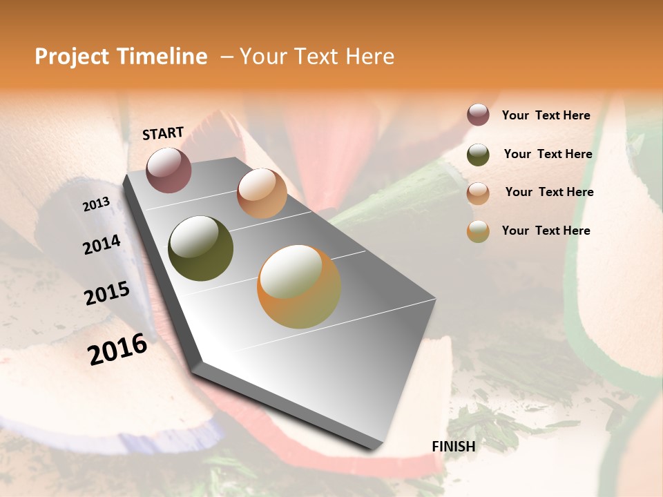 Green Preschool Kid PowerPoint Template