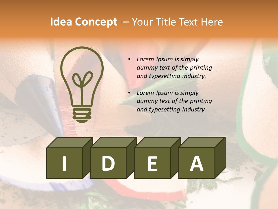 Green Preschool Kid PowerPoint Template