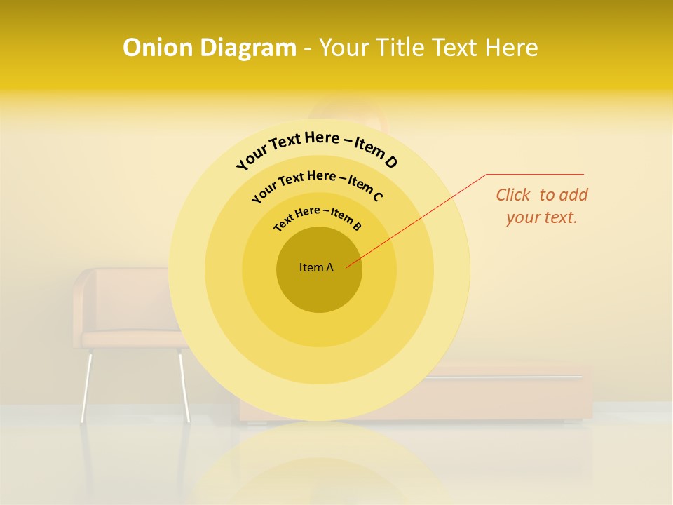 Architektur Dekowand Glanz PowerPoint Template