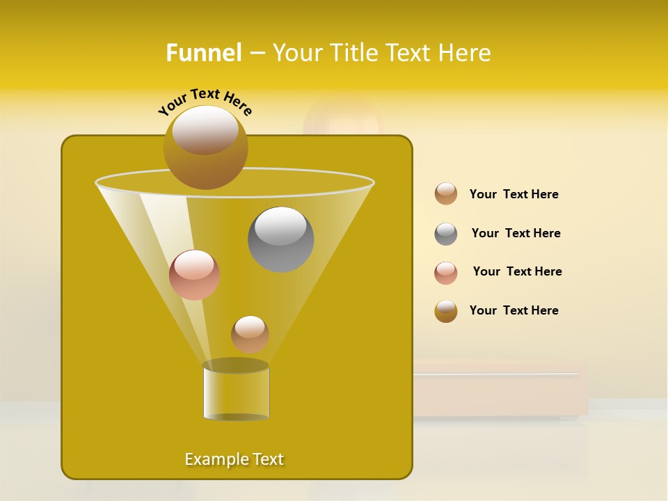 Architektur Dekowand Glanz PowerPoint Template