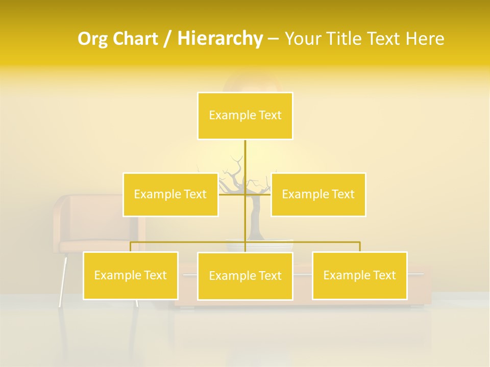 Architektur Dekowand Glanz PowerPoint Template
