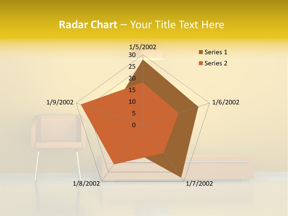 Architektur Dekowand Glanz PowerPoint Template