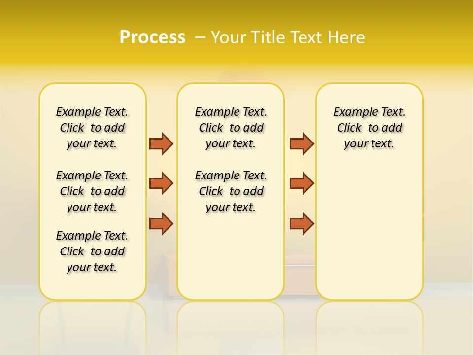 Architektur Dekowand Glanz PowerPoint Template