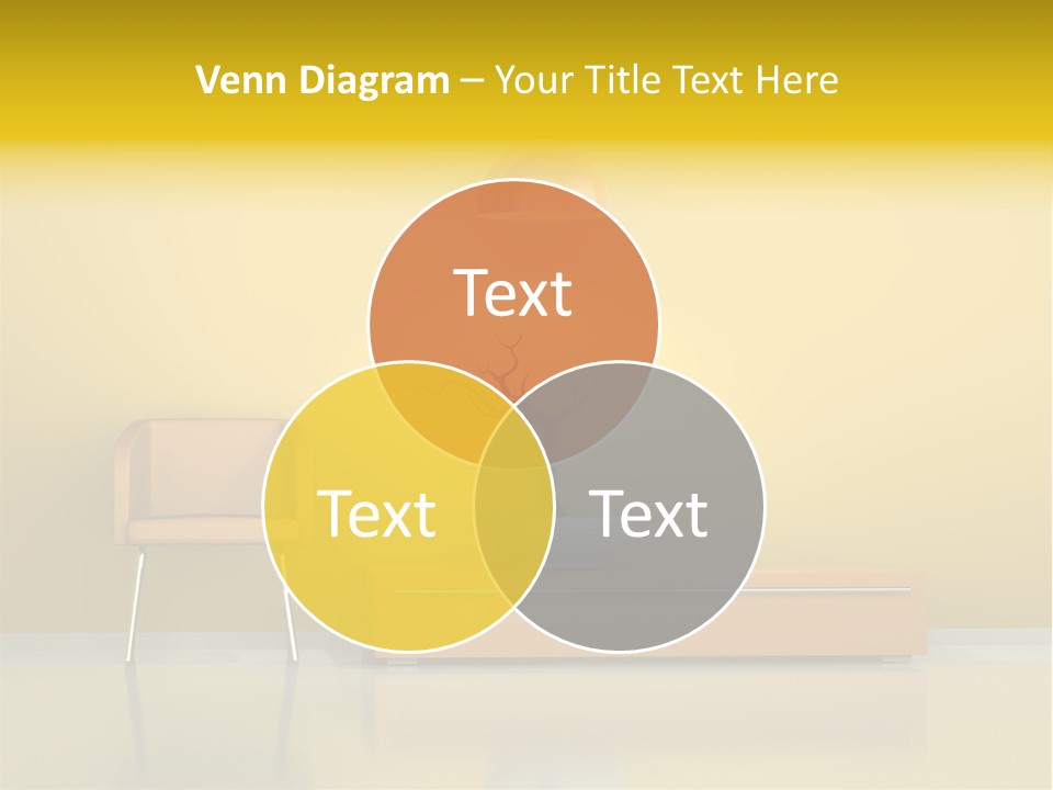 Architektur Dekowand Glanz PowerPoint Template