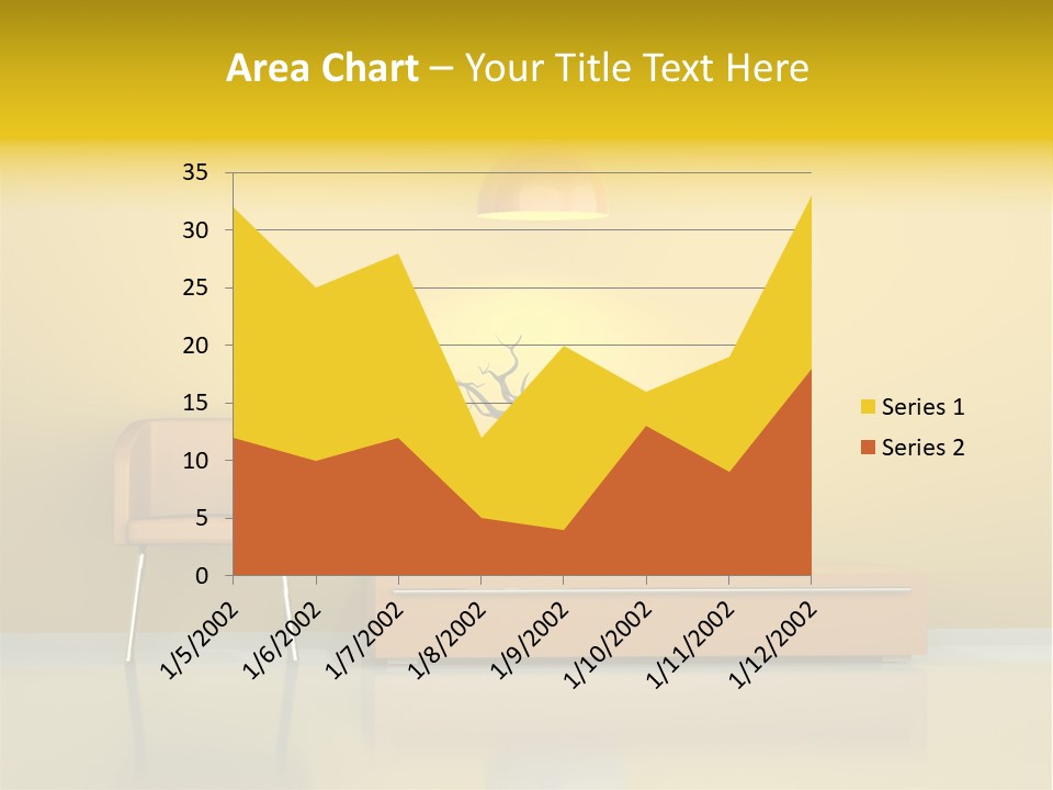 Architektur Dekowand Glanz PowerPoint Template