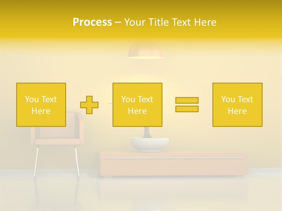 Architektur Dekowand Glanz PowerPoint Template