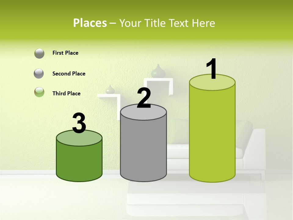 Raumdesign Wohnen Designer PowerPoint Template