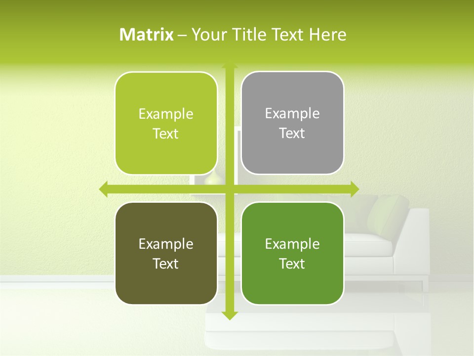 Raumdesign Wohnen Designer PowerPoint Template