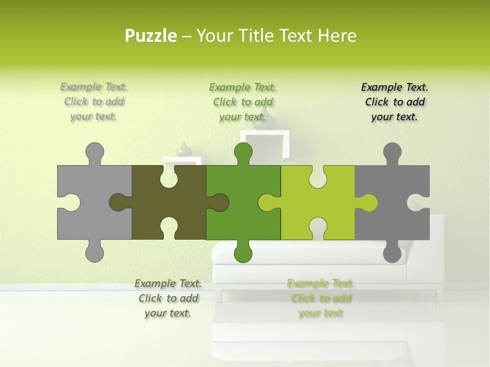 Raumdesign Wohnen Designer PowerPoint Template