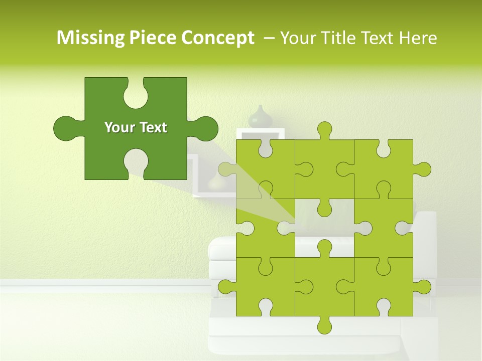 Raumdesign Wohnen Designer PowerPoint Template