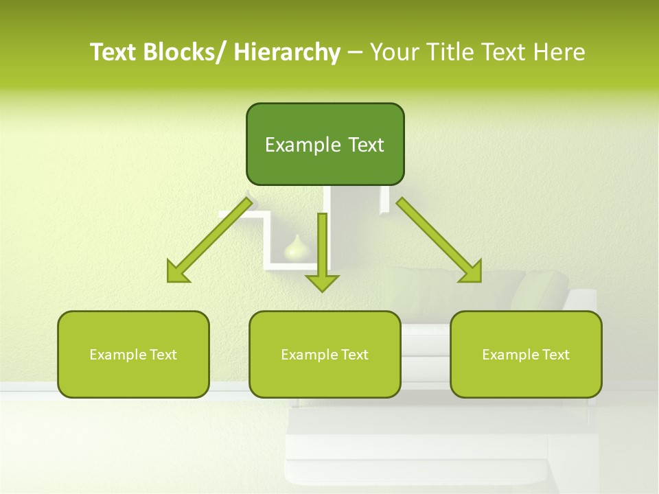 Raumdesign Wohnen Designer PowerPoint Template