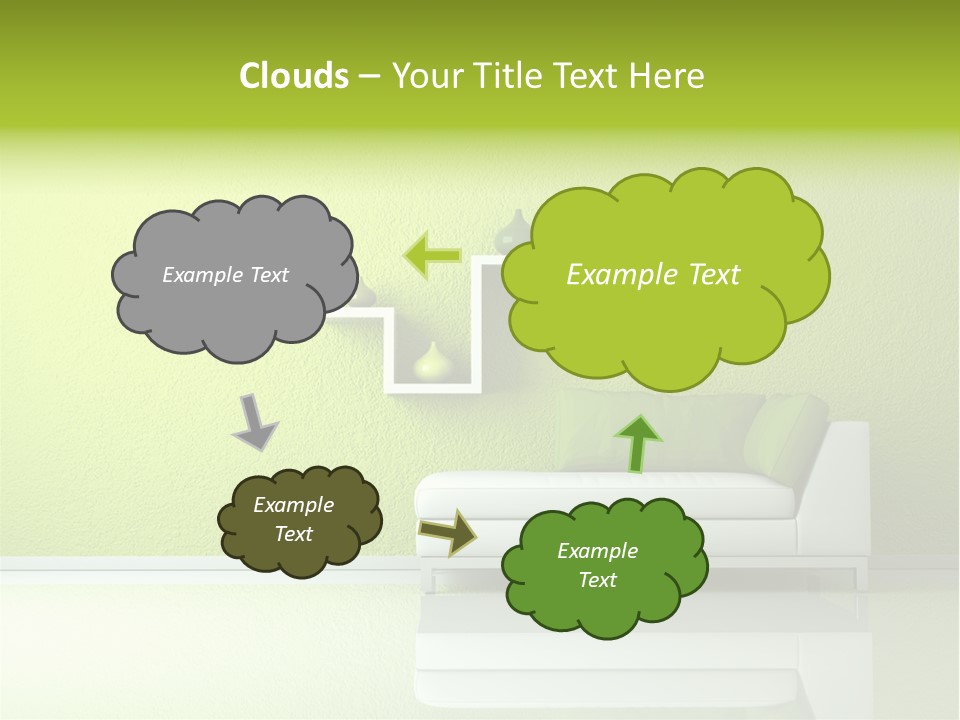 Raumdesign Wohnen Designer PowerPoint Template