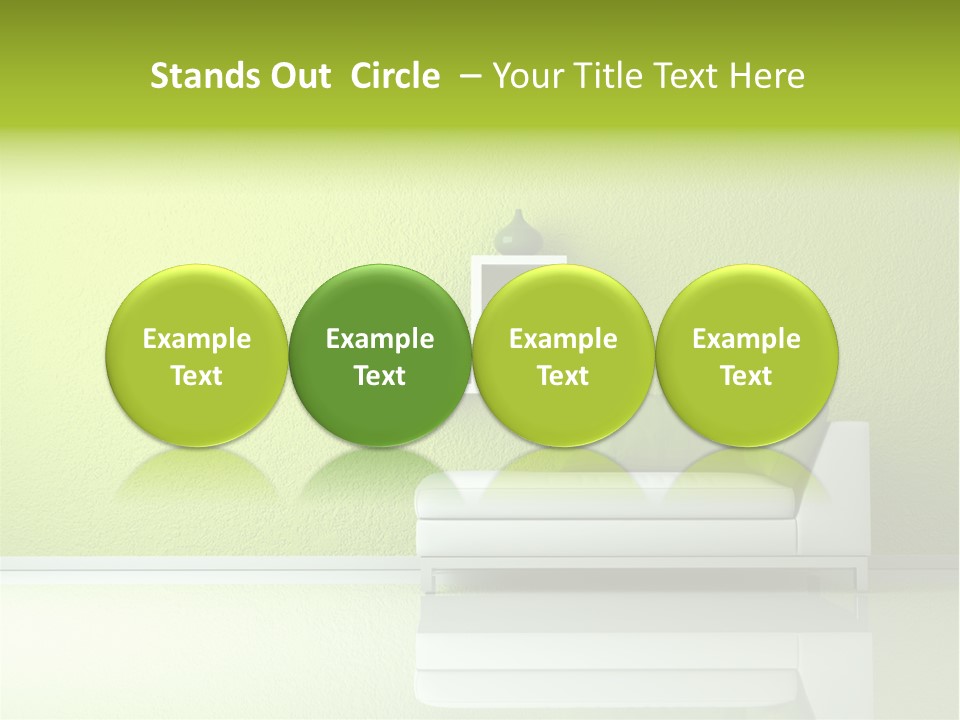 Raumdesign Wohnen Designer PowerPoint Template