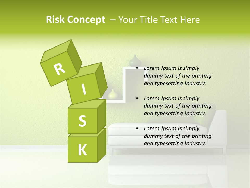 Raumdesign Wohnen Designer PowerPoint Template