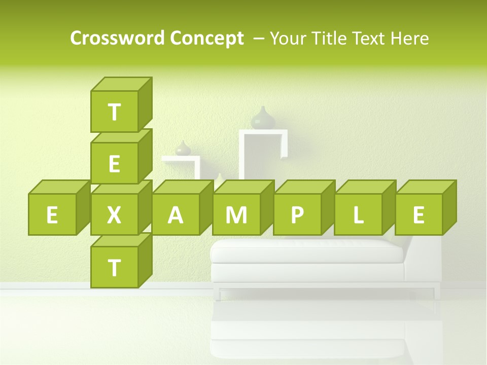 Raumdesign Wohnen Designer PowerPoint Template