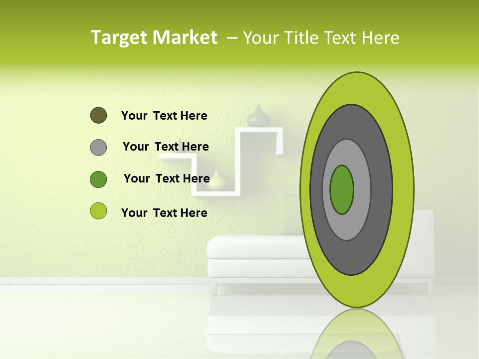 Raumdesign Wohnen Designer PowerPoint Template