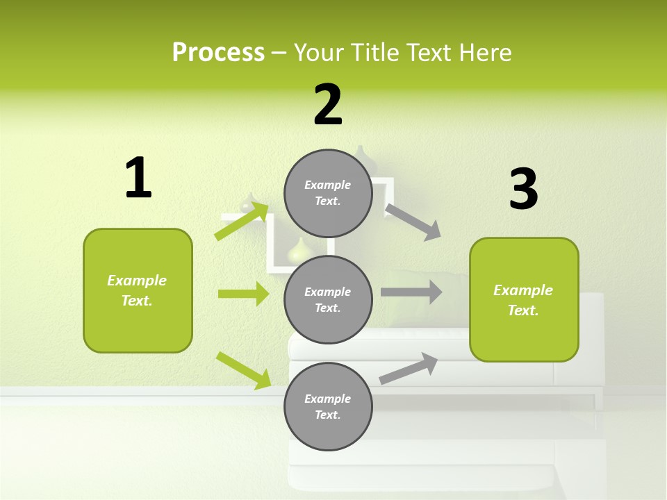 Raumdesign Wohnen Designer PowerPoint Template