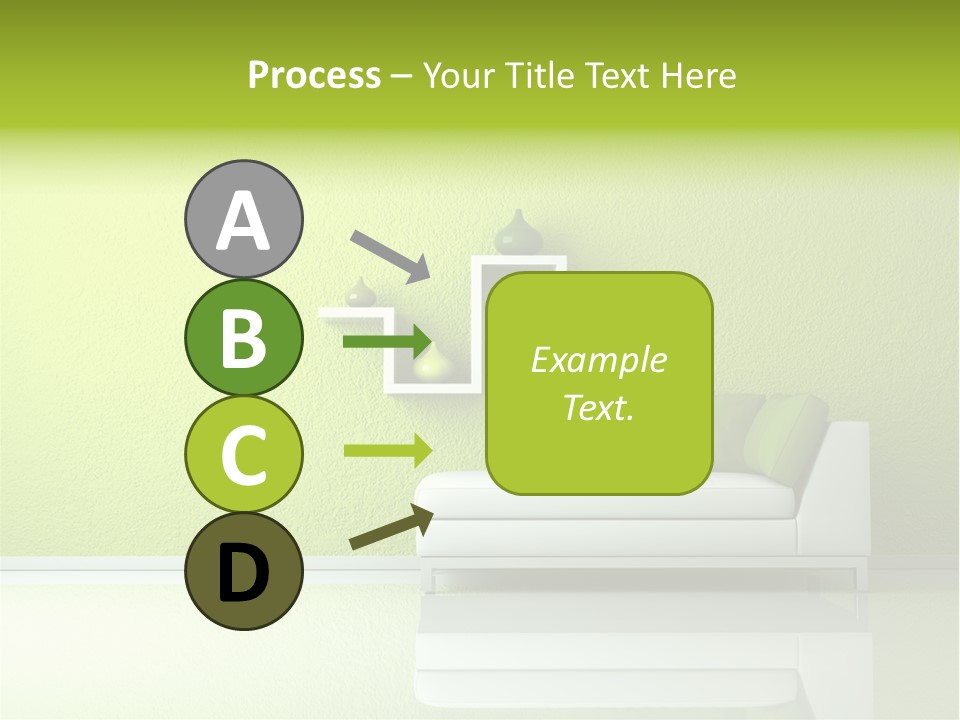 Raumdesign Wohnen Designer PowerPoint Template