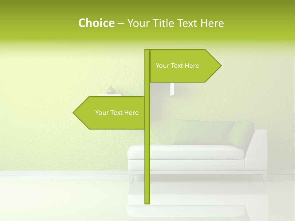 Raumdesign Wohnen Designer PowerPoint Template