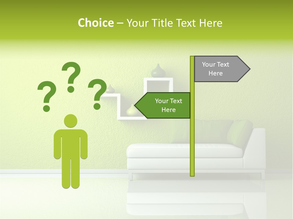 Raumdesign Wohnen Designer PowerPoint Template