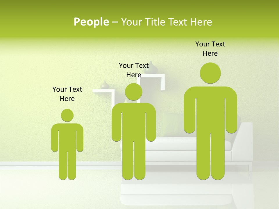 Raumdesign Wohnen Designer PowerPoint Template