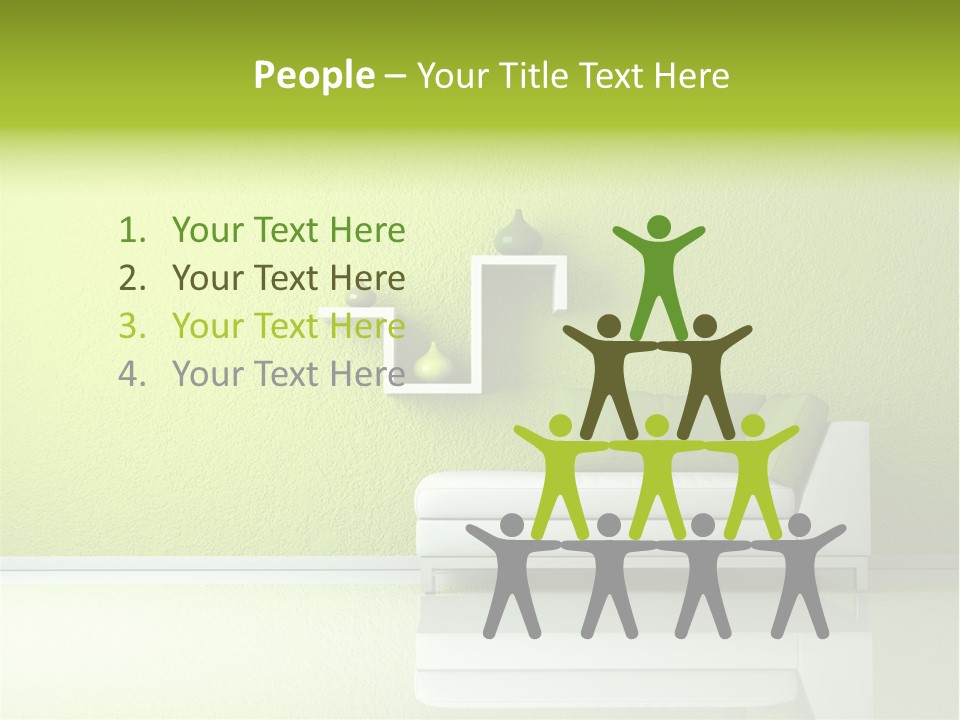 Raumdesign Wohnen Designer PowerPoint Template