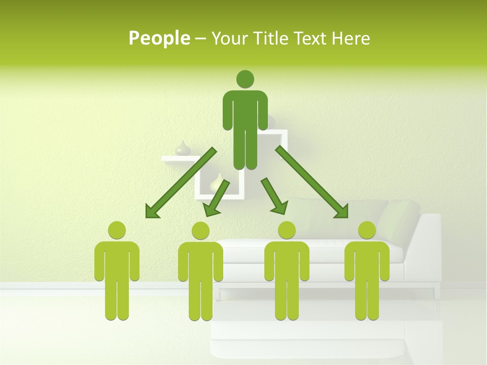 Raumdesign Wohnen Designer PowerPoint Template