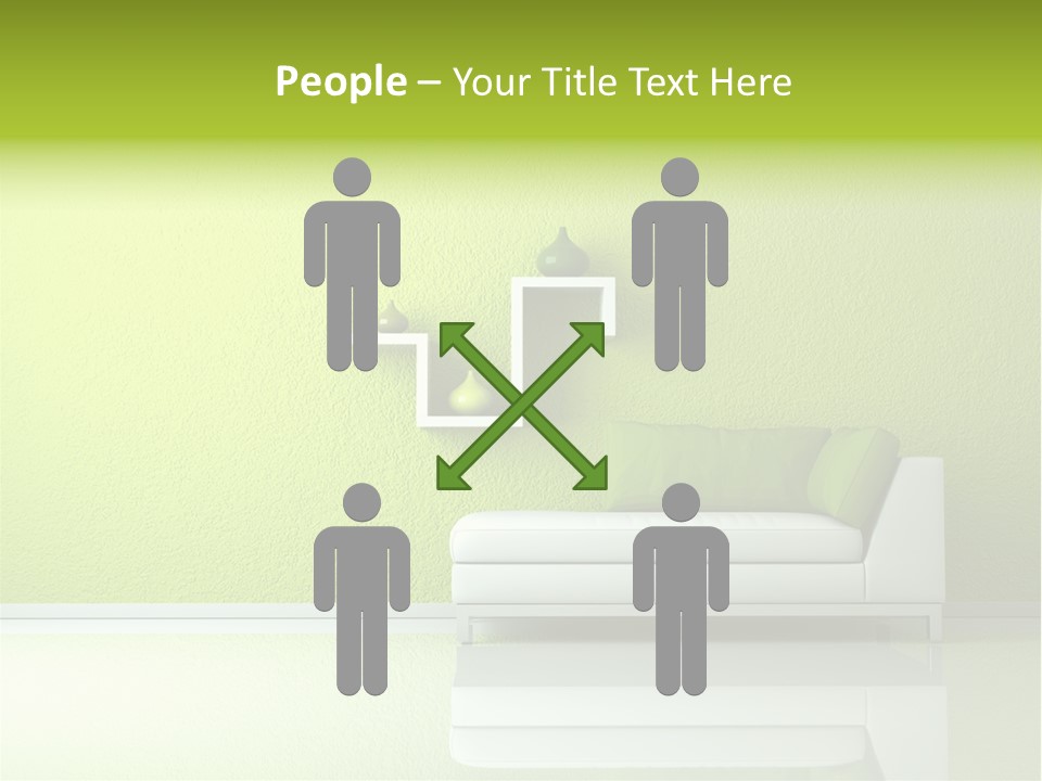 Raumdesign Wohnen Designer PowerPoint Template