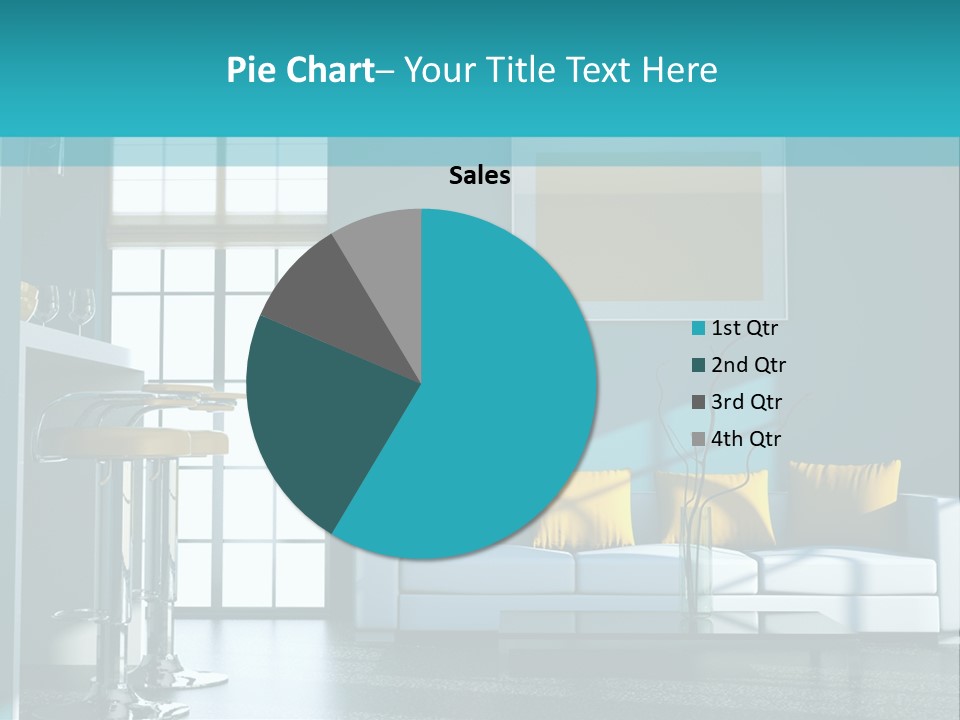 Koch Couch Dekowand PowerPoint Template