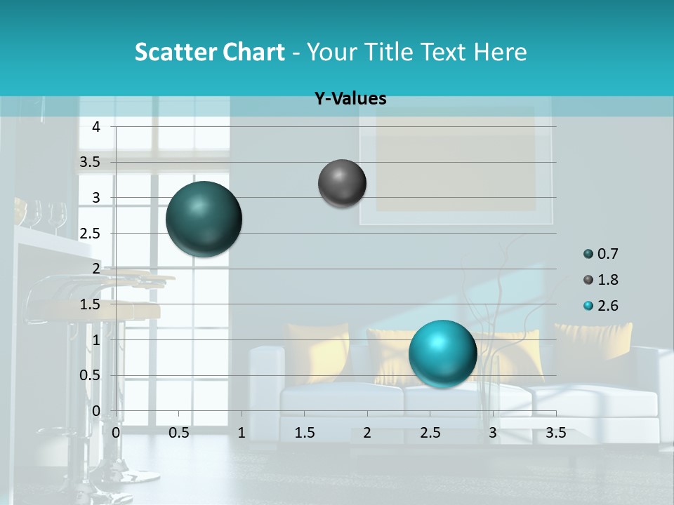 Koch Couch Dekowand PowerPoint Template