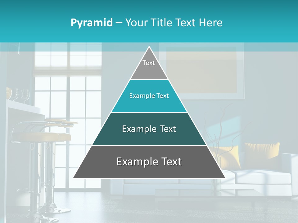 Koch Couch Dekowand PowerPoint Template