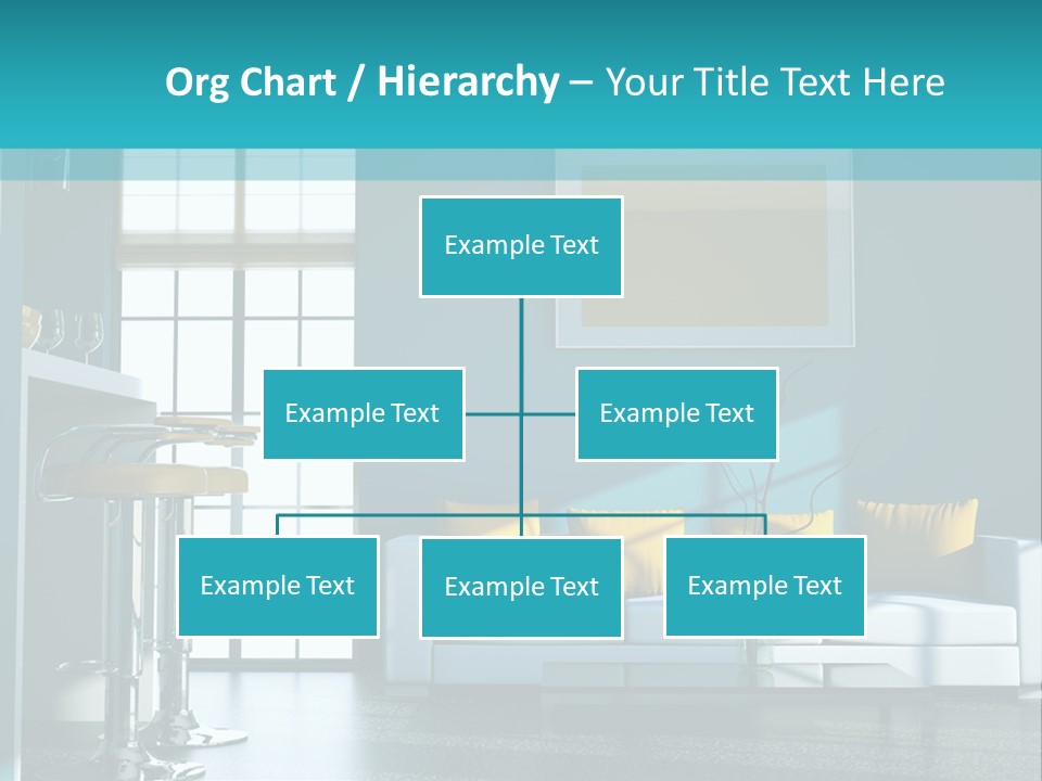 Koch Couch Dekowand PowerPoint Template