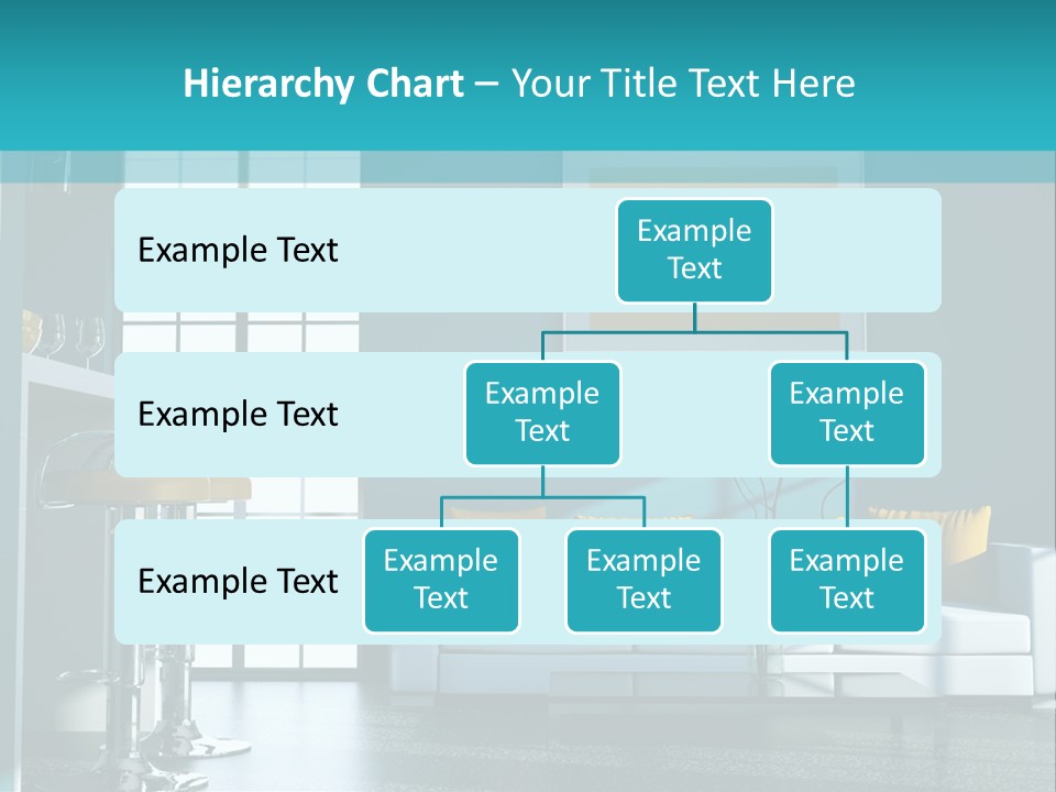 Koch Couch Dekowand PowerPoint Template