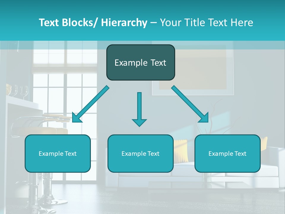 Koch Couch Dekowand PowerPoint Template