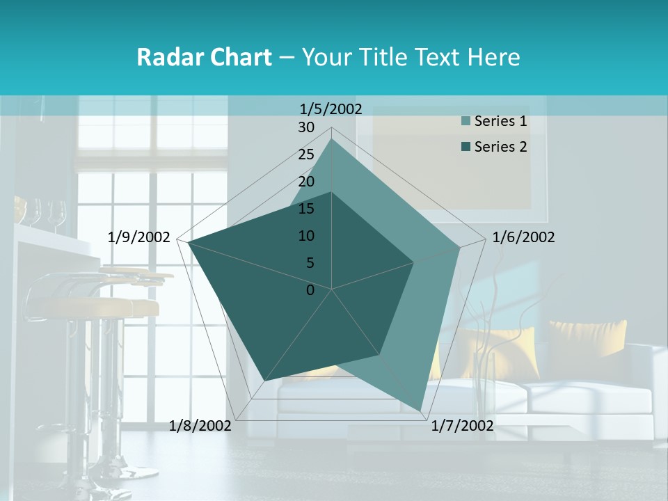 Koch Couch Dekowand PowerPoint Template