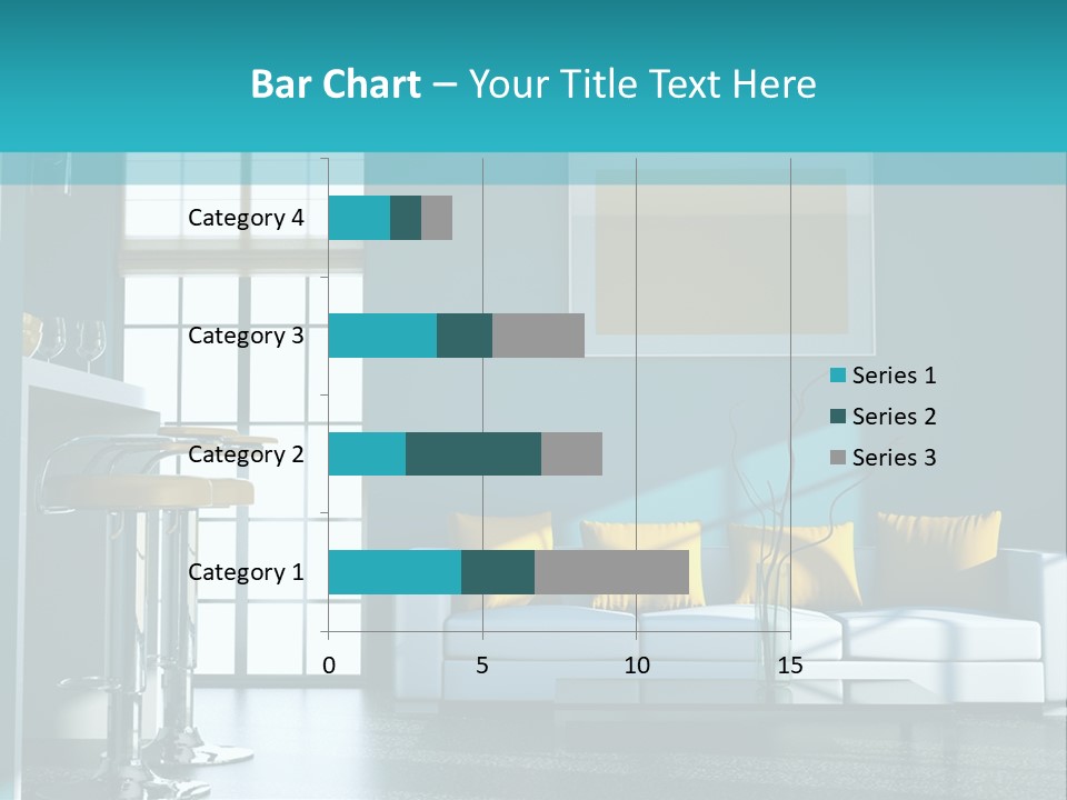 Koch Couch Dekowand PowerPoint Template