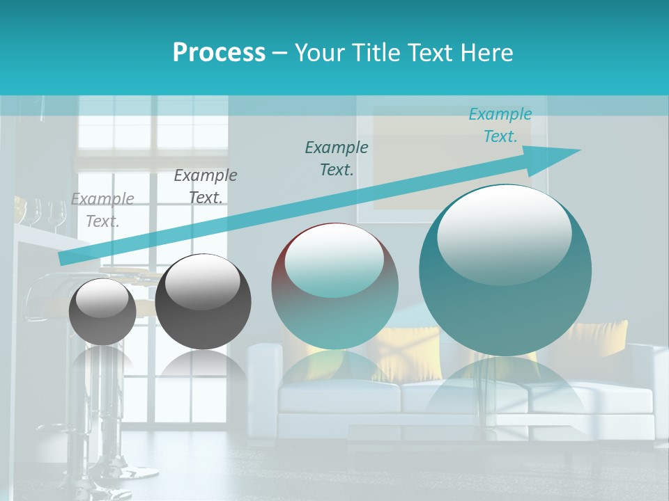Koch Couch Dekowand PowerPoint Template
