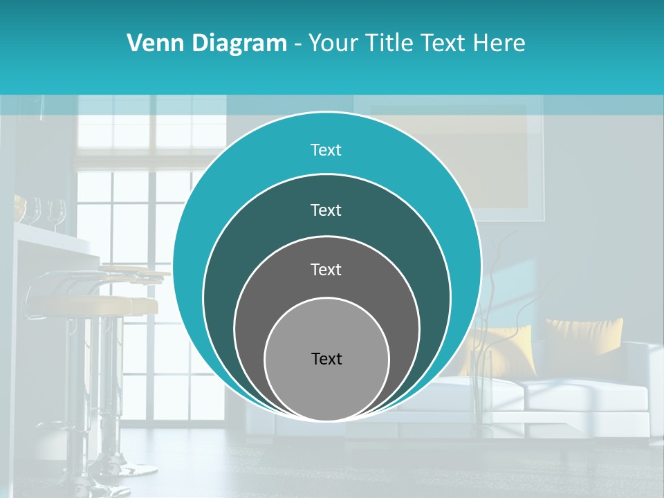 Koch Couch Dekowand PowerPoint Template
