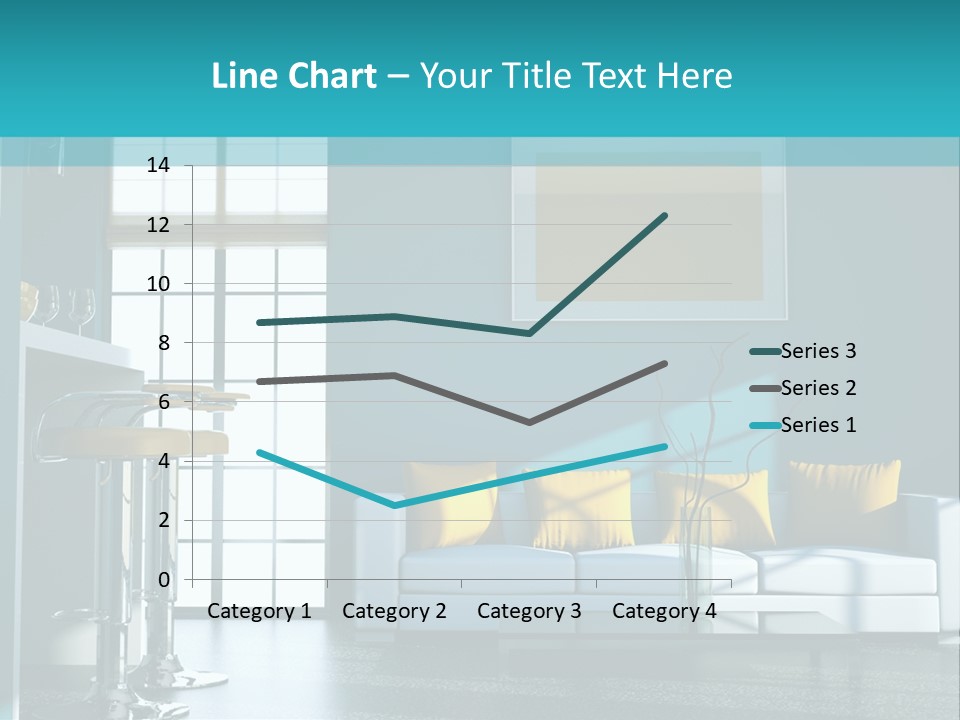 Koch Couch Dekowand PowerPoint Template