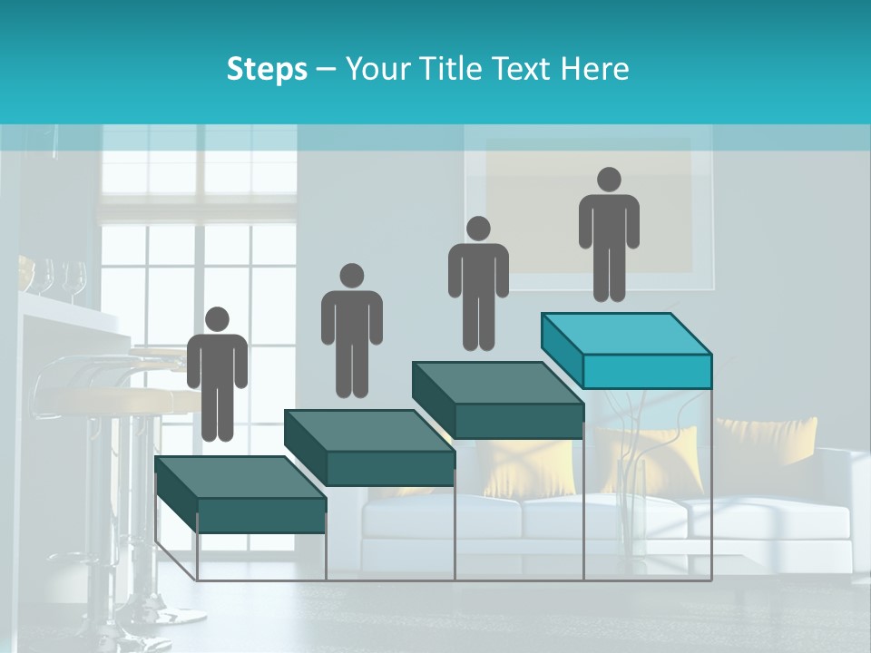 Koch Couch Dekowand PowerPoint Template