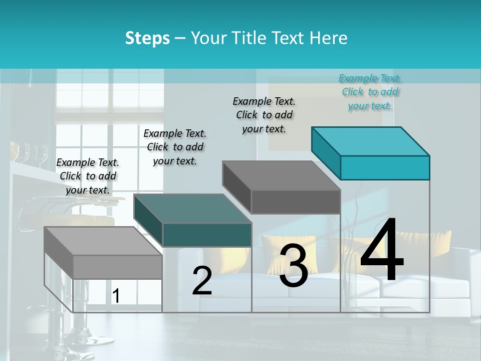 Koch Couch Dekowand PowerPoint Template