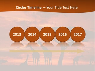 Orange Africa Kenya PowerPoint Template