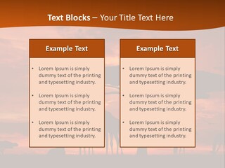 Orange Africa Kenya PowerPoint Template